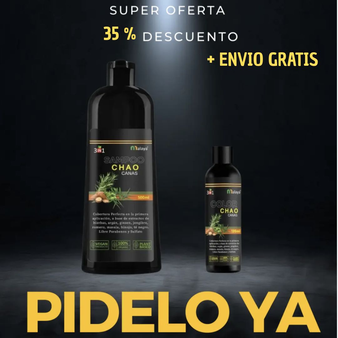 🤩👉Shampoo 3 en 1 ¡APROVECHA! ULTIMAS UNIDADES CON 35% DCTO🍃